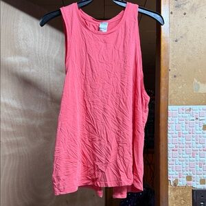 Vibrant Pink Sleeveless Women's Tank Top